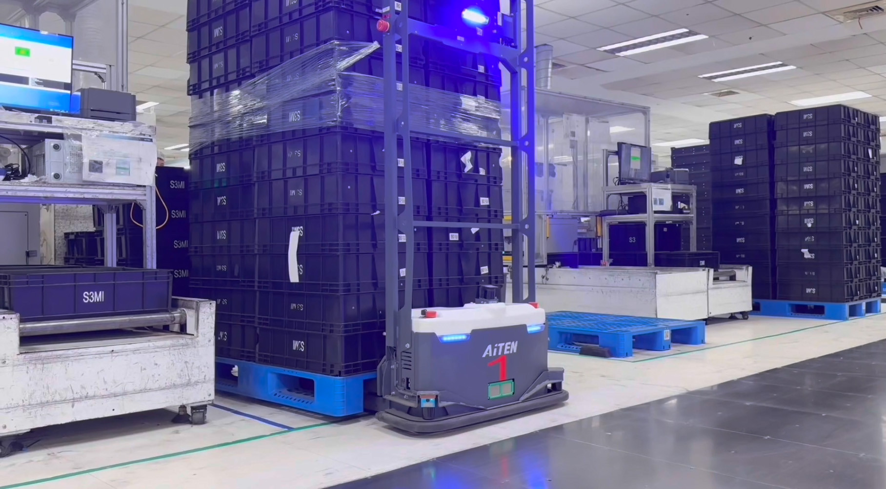 ​AGV无人叉车的应用：AiTEN 星空电竞(StarSky Sports)如何赋能工厂内部物流